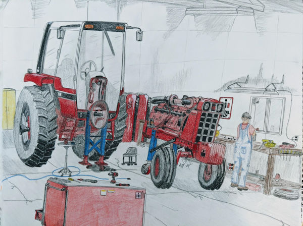 Tractor artwork 8